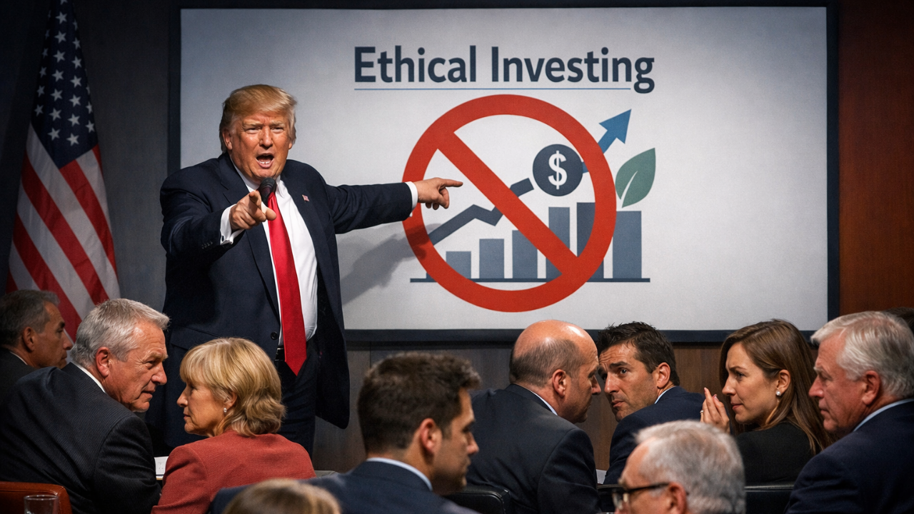 Is Trump right about Ethical investing?